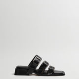 Lordette Black Sandals