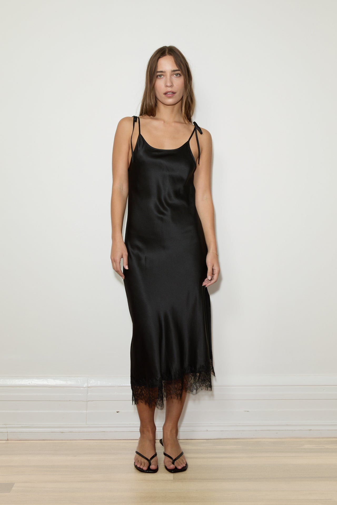 midi 90s dress Rachelle '90s Dress - Black