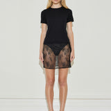 Lace Mini Skirt