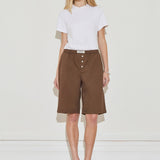 Longline Cotton Short