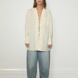 Oversized Tie Up Shirt