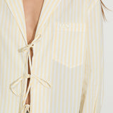 Oversized Tie Up Shirt