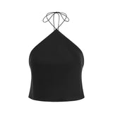 Silk Halter Neck Top