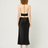 Silk Halter Neck Top