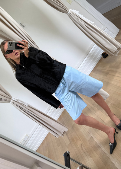 Longline Cotton Short - As seen on