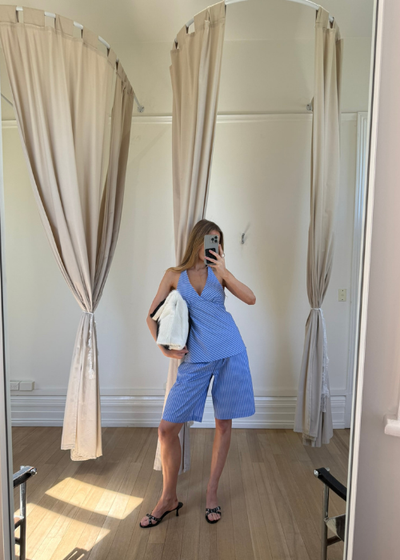 Longline Cotton Short - As seen on