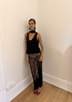 Lace Fringe Skirt - As seen on