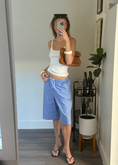 Longline Cotton Short - As seen on