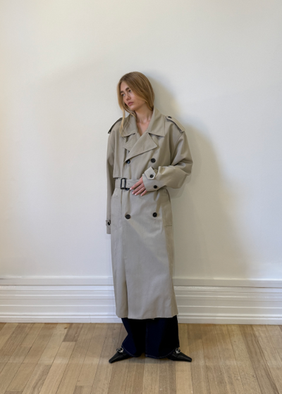 Double Breasted Trench - As seen on