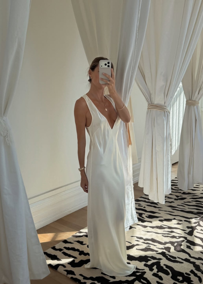 Almond Neckline Maxi - As seen on