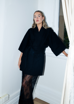 Lace Fringe Skirt - As seen on