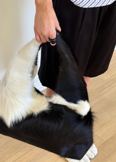 Cowhide Shoulder Bag - As seen on