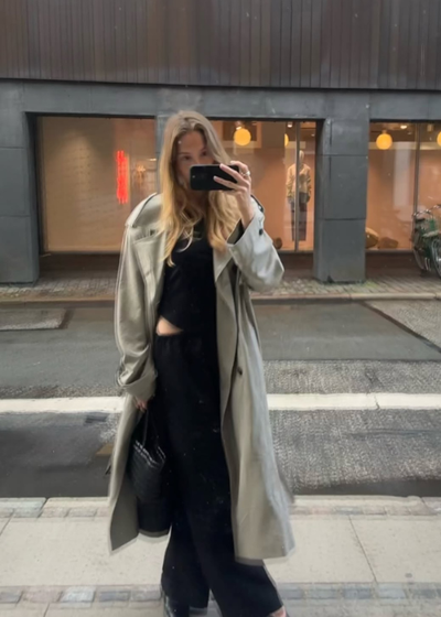 Double Breasted Trench - As seen on