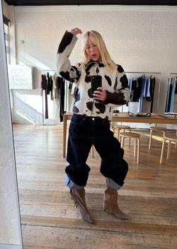 Cowhide Classic Leather Jacket - As seen on