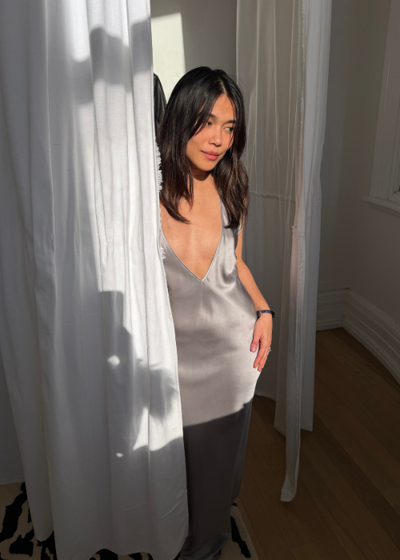Almond Neckline Maxi - As seen on