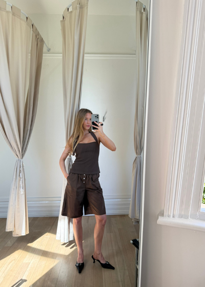 Longline Cotton Short - As seen on