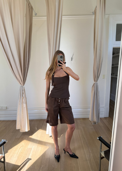Longline Cotton Short - As seen on