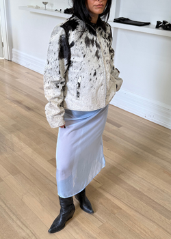 Cowhide Classic Leather Jacket - As seen on