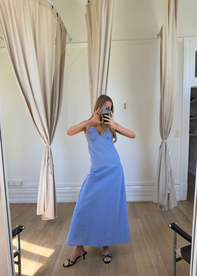 Vintage Halter Maxi - As seen on