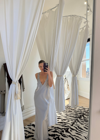 Almond Neckline Maxi - As seen on
