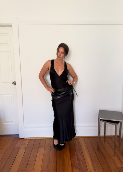 Almond Neckline Maxi - As seen on