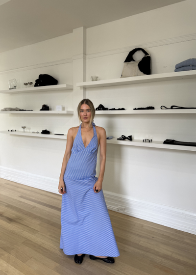 Vintage Halter Maxi - As seen on