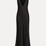 Almond Neckline Maxi