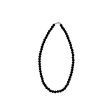 Classic Black Beaded Necklace