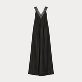 Cotton Lace Maxi Dress