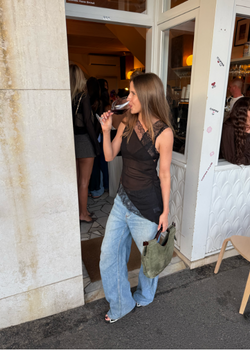 Deconstructed Lace Top - As seen on