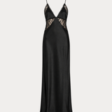 Lace Inlay Dress