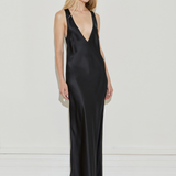 Almond Neckline Maxi
