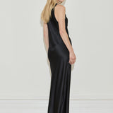 Almond Neckline Maxi