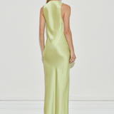 Almond Neckline Maxi