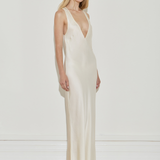 Almond Neckline Maxi