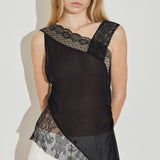 Deconstructed Lace Top