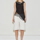 Deconstructed Lace Top