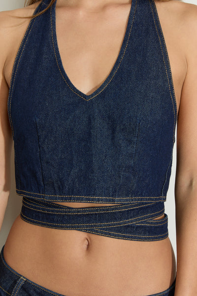 MAISON-ESSENTIELE-DENIM-HALTER