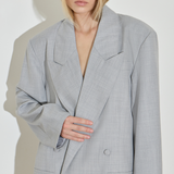 Double Breasted Boyfriend Blazer