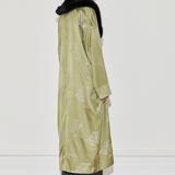 Fur Trimmed Kimono Duster
