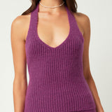 Knitted Halter Neck Top