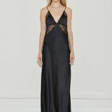 Lace Inlay Dress