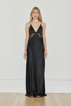 Lace Inlay Dress
