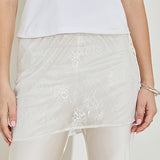 Lace Mini Skirt