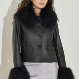 Silk Lace Mini Skirt