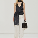 Silk Fringe Scarf