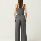 Wide Leg Suit Pant