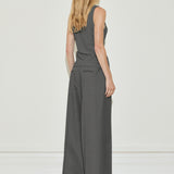 Wide Leg Suit Pant