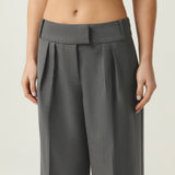 Wide Leg Suit Pant