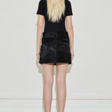 Mini Leather Skirt